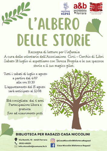 “L’albero delle storie”: a Casa Niccolini una mattinata all’insegna dell’allegria con Teresa Fregola